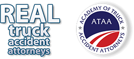 Logo Recognizing Derrick Law Firm Injury Lawyers's affiliation with Academy of Truck Accident Attorneys